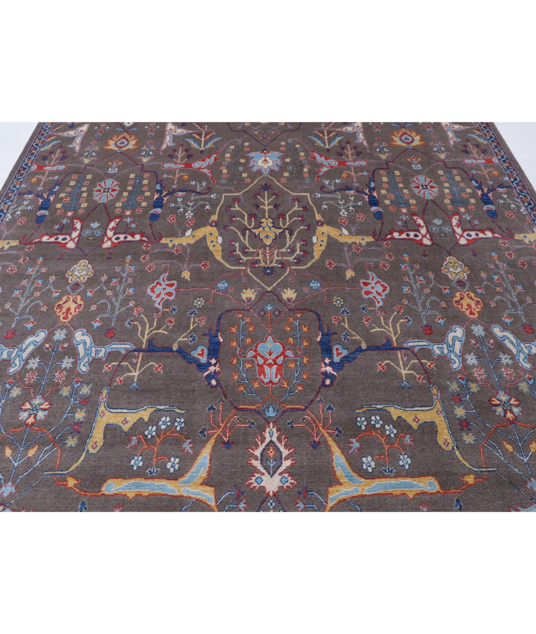 Power Loomed Heriz Wool Rug 7' 11" X 10' 0"