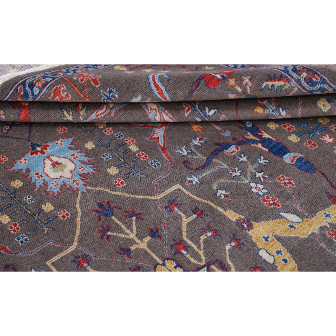Power Loomed Heriz Wool Rug 7' 11" X 10' 0"
