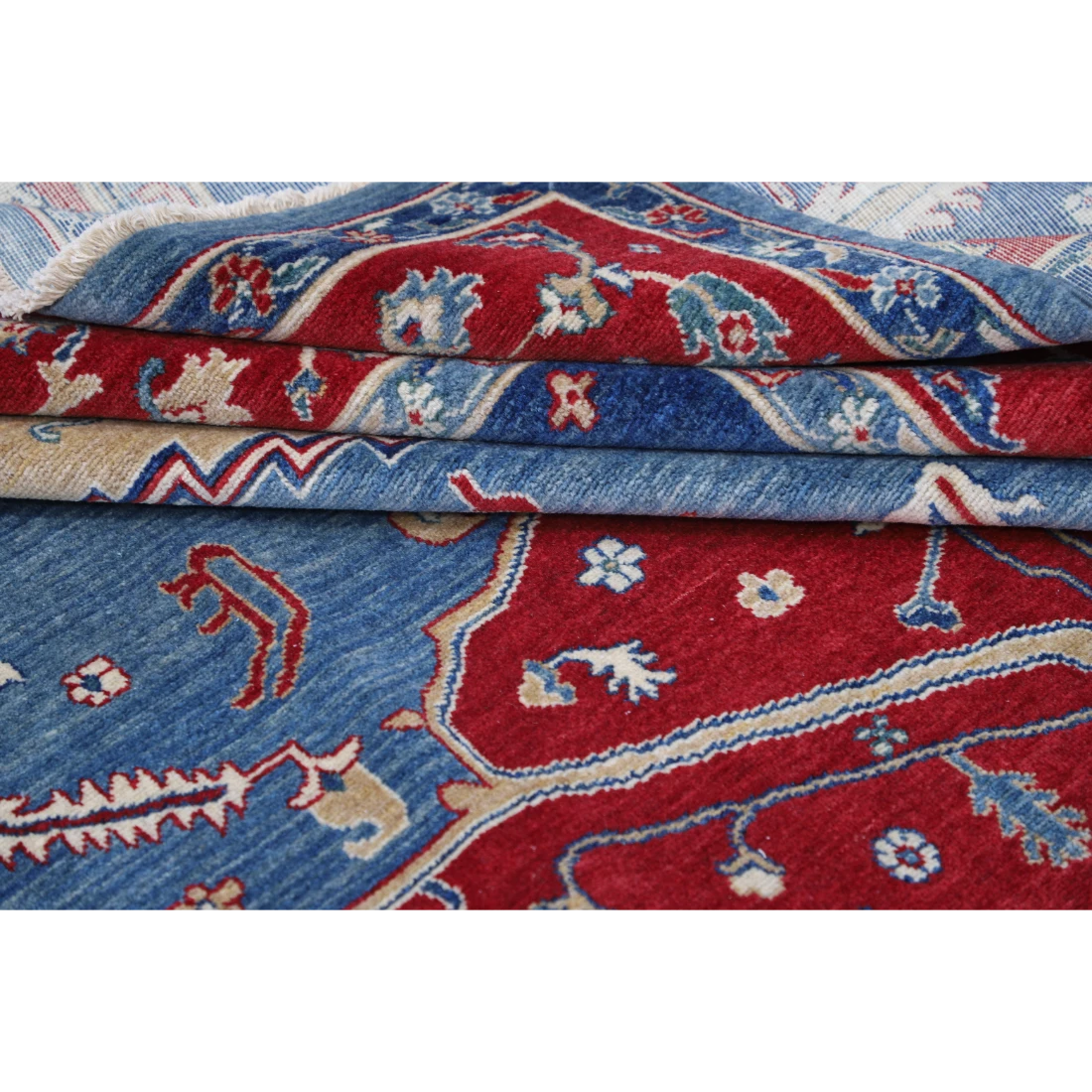 Power Loomed Heriz Wool Rug 8' 2" X 11' 8"