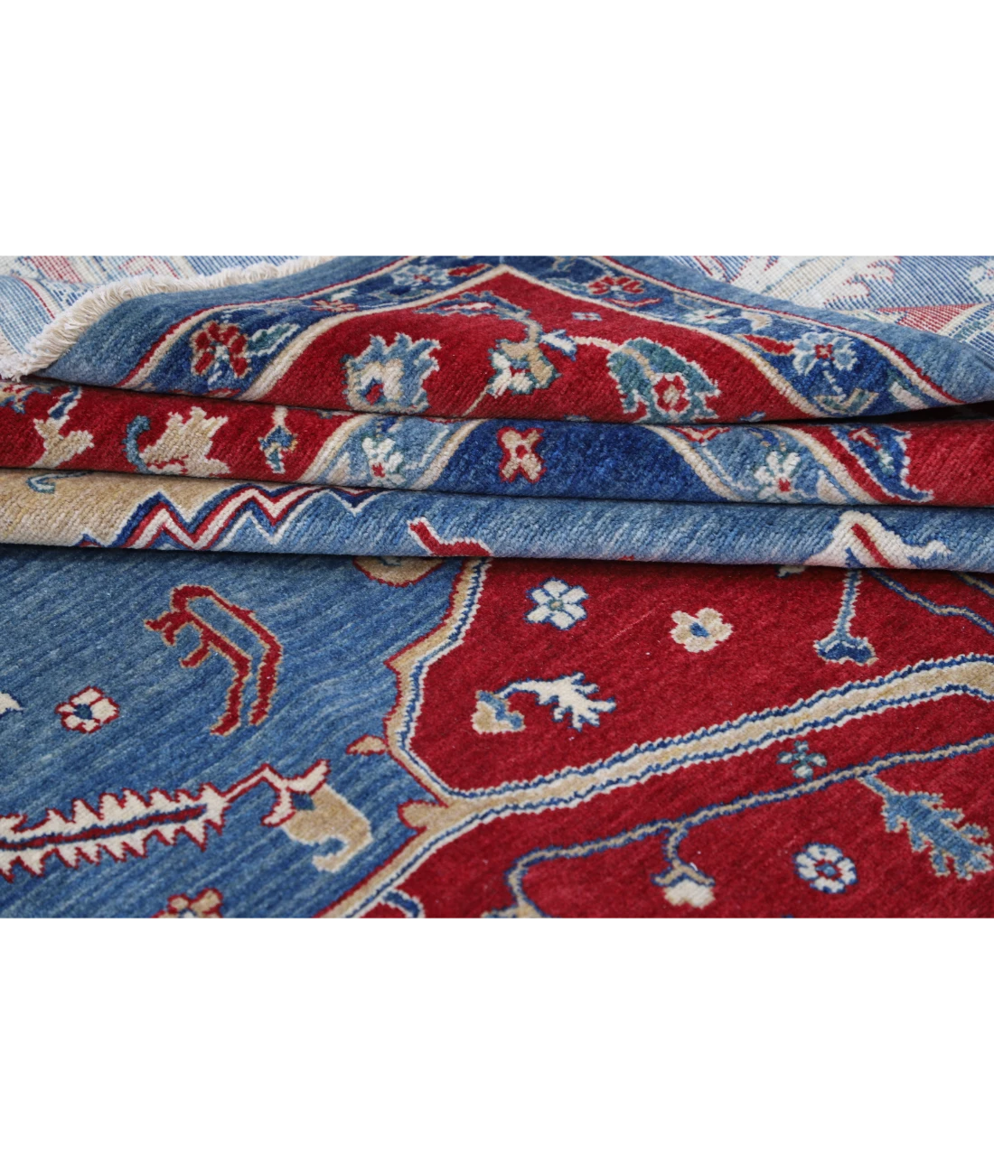 Power Loomed Heriz Wool Rug 8' 2" X 11' 8"