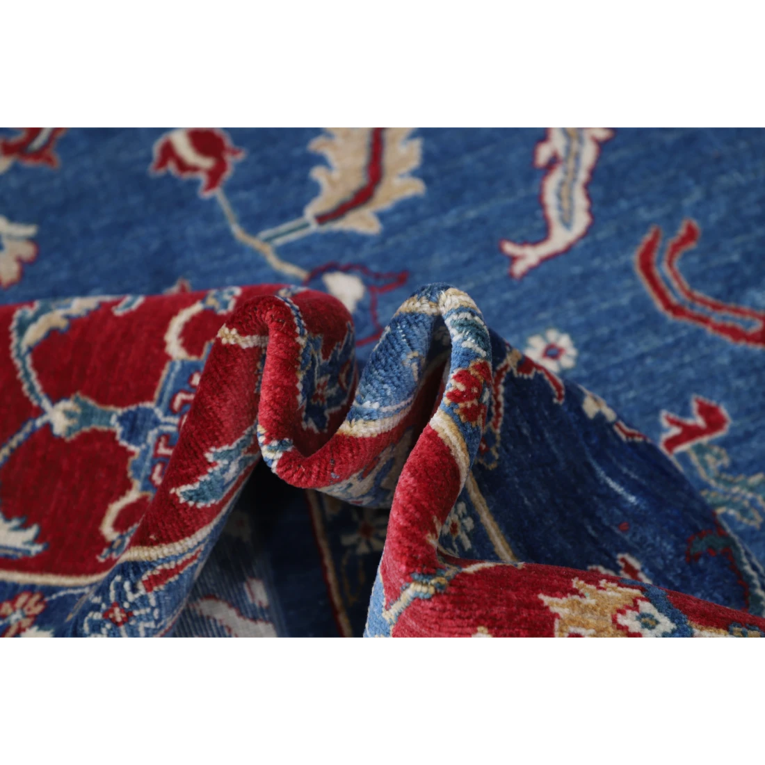 Power Loomed Heriz Wool Rug 8' 2" X 11' 8"