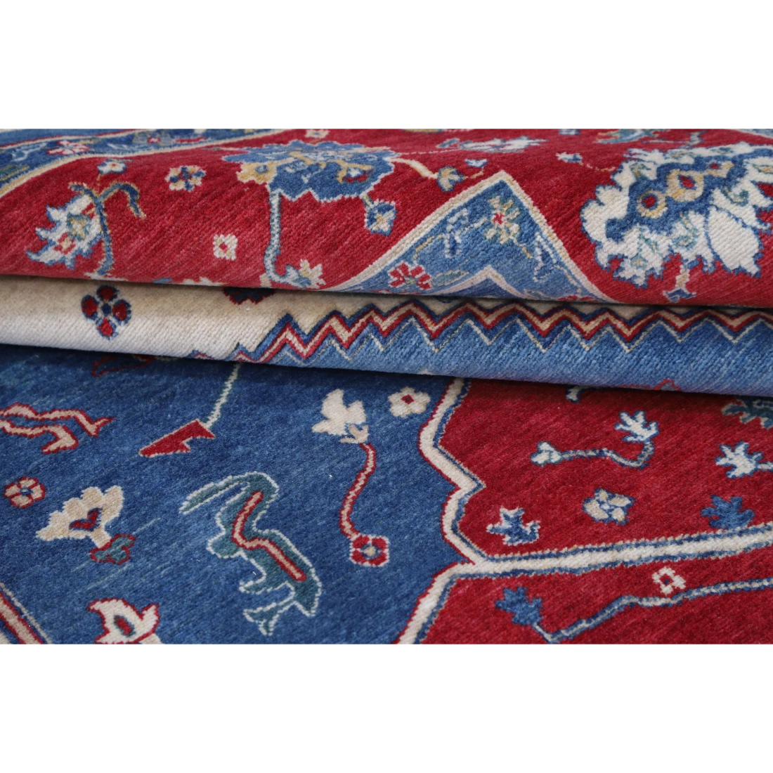 Power Loomed Heriz Wool Rug 8' 2" X 11' 8"