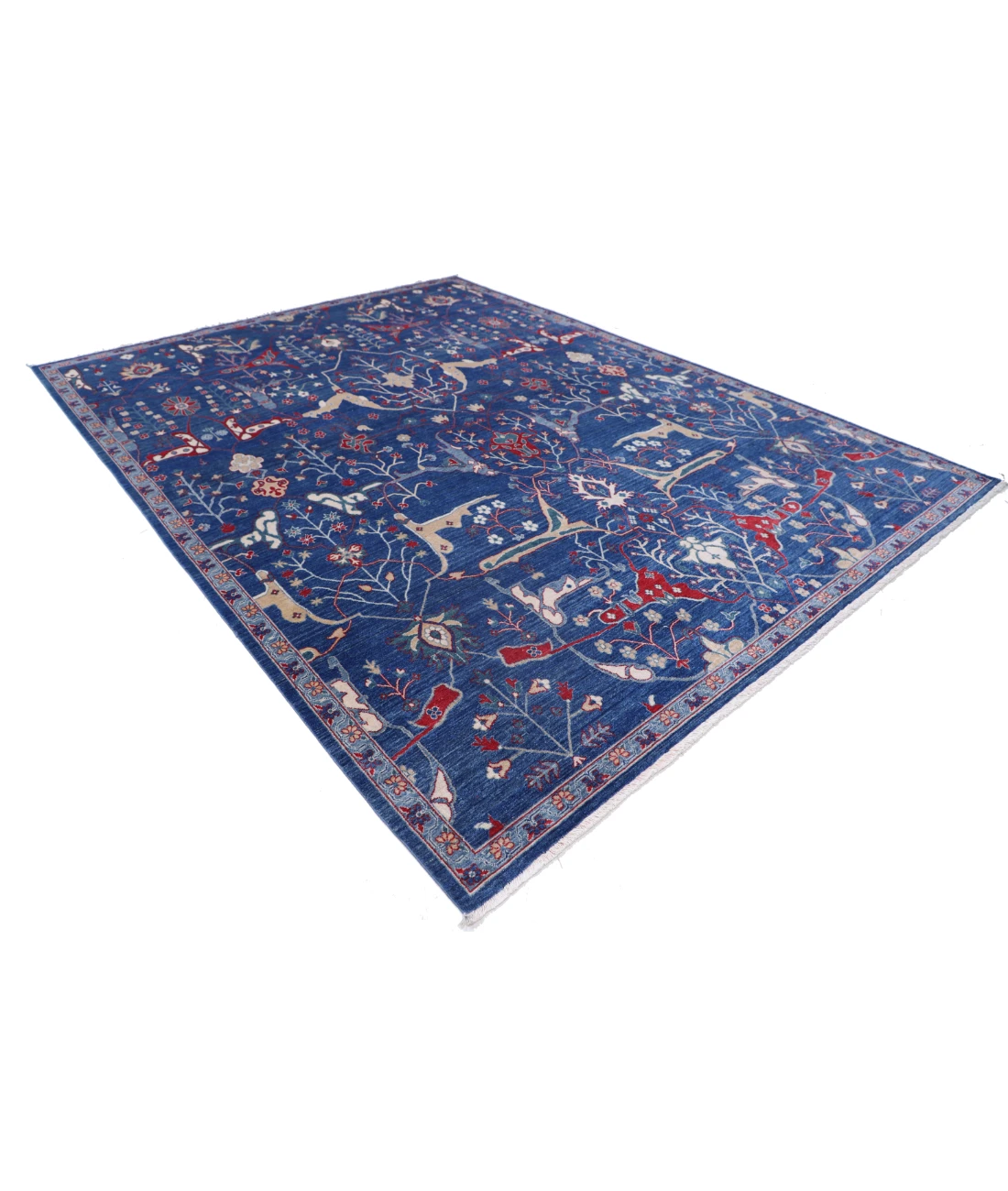 Power Loomed Heriz Wool Rug 8' 11" X 12' 0"
