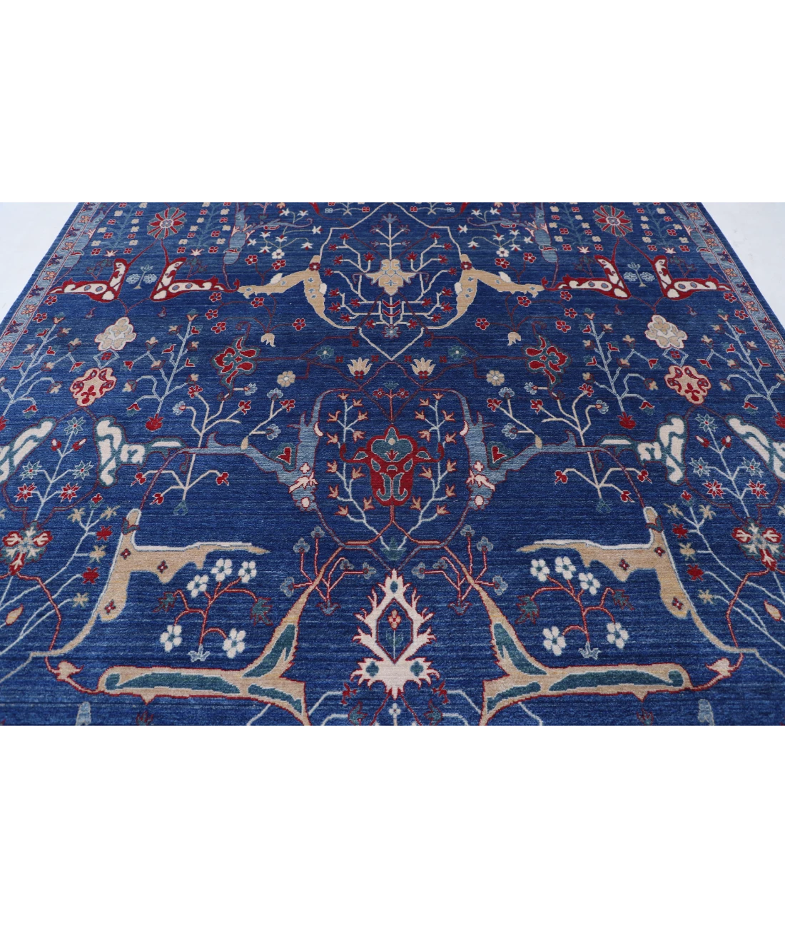 Power Loomed Heriz Wool Rug 8' 11" X 12' 0"