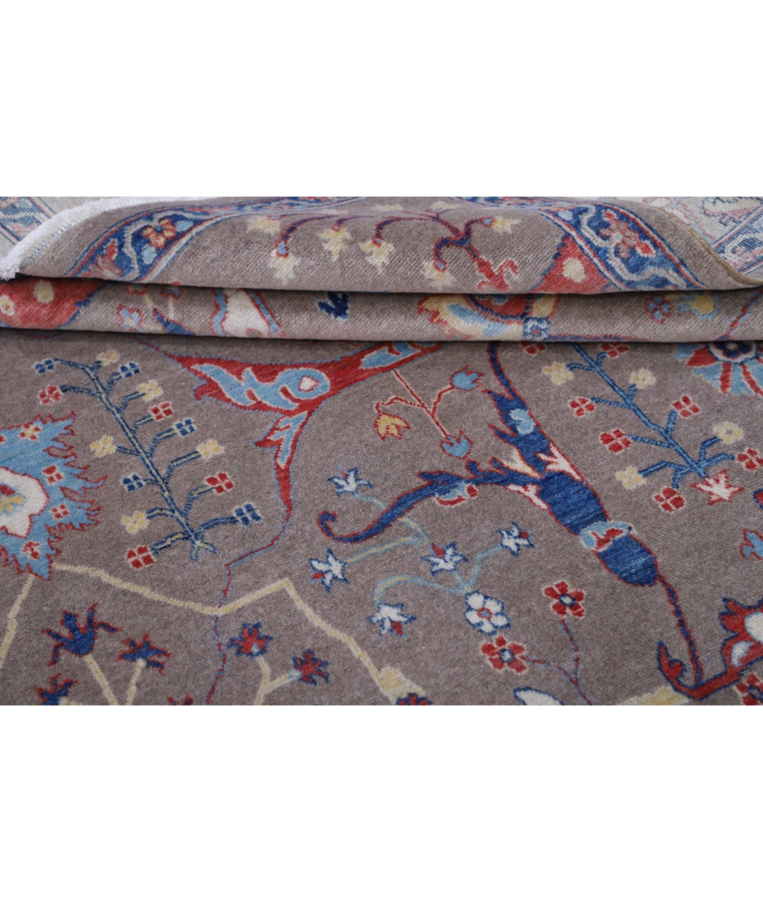 Power Loomed Heriz Wool Rug 8' 0" X 9' 10"