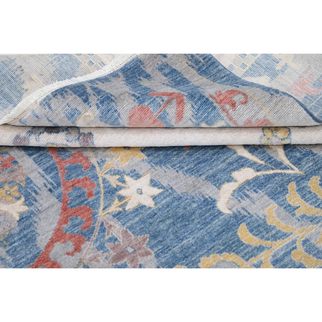 Power Loomed Ikat Wool Rug 8' 10" X 11' 10"