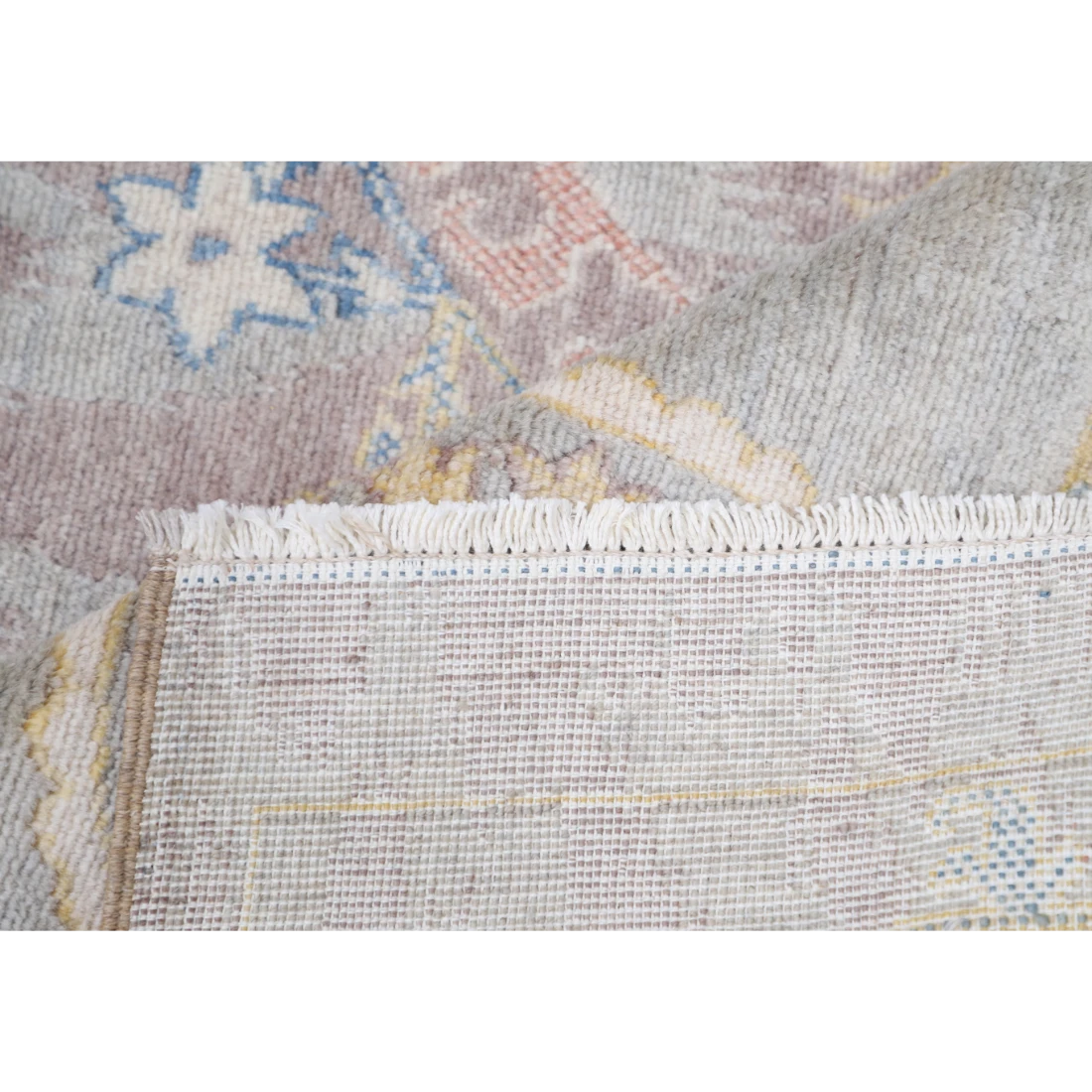 Power Loomed Ikat Wool Rug 6' 5" X 9' 11"