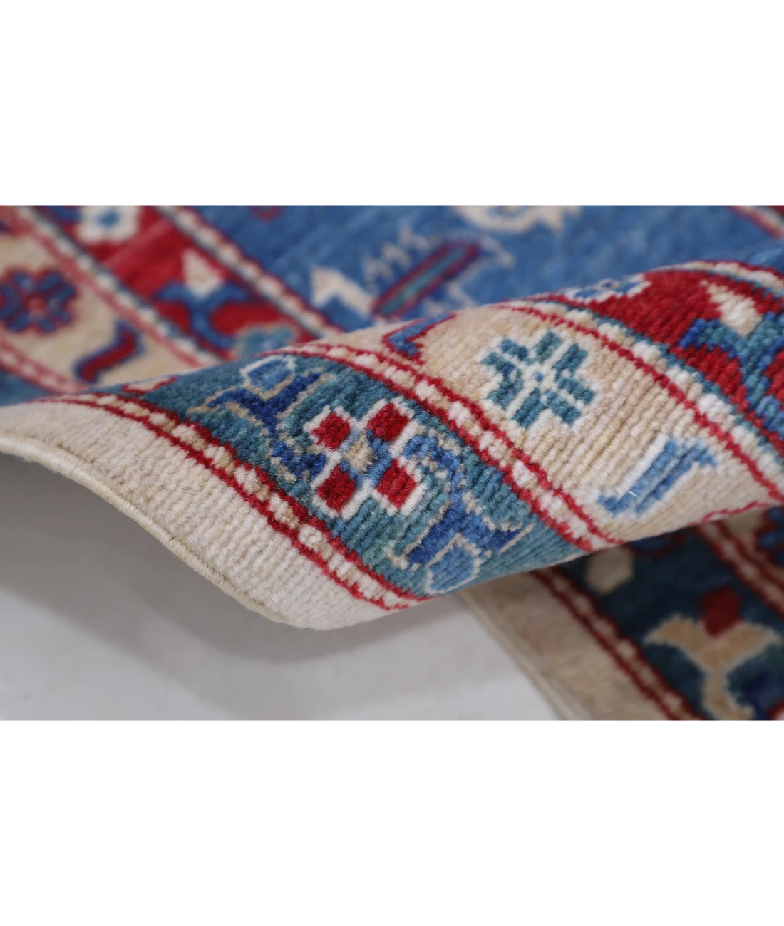 Power Loomed Kazak Wool Rug 9' 3" X 11' 9"