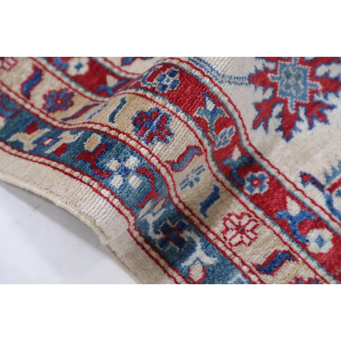 Power Loomed Kazak Wool Rug 9' 3" X 11' 9"
