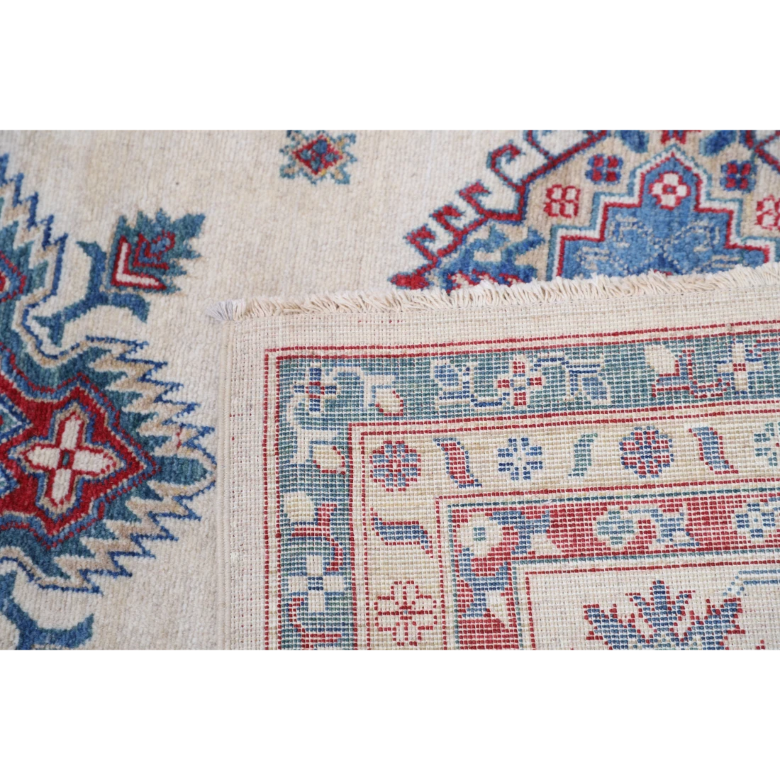 Power Loomed Kazak Wool Rug 9' 3" X 11' 9"