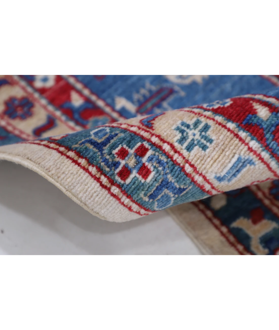 Power Loomed Kazak Wool Rug 9' 3" X 11' 9"