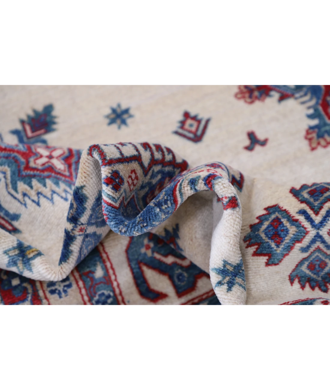 Power Loomed Kazak Wool Rug 9' 3" X 11' 9"
