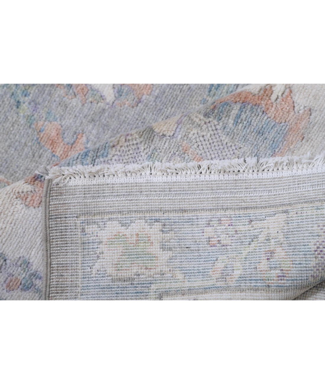Power Loomed Lily Wool Rug 8' 10" X 11' 11" 8' 10" X 11' 11" (269 X 363) / Grey / Ivory