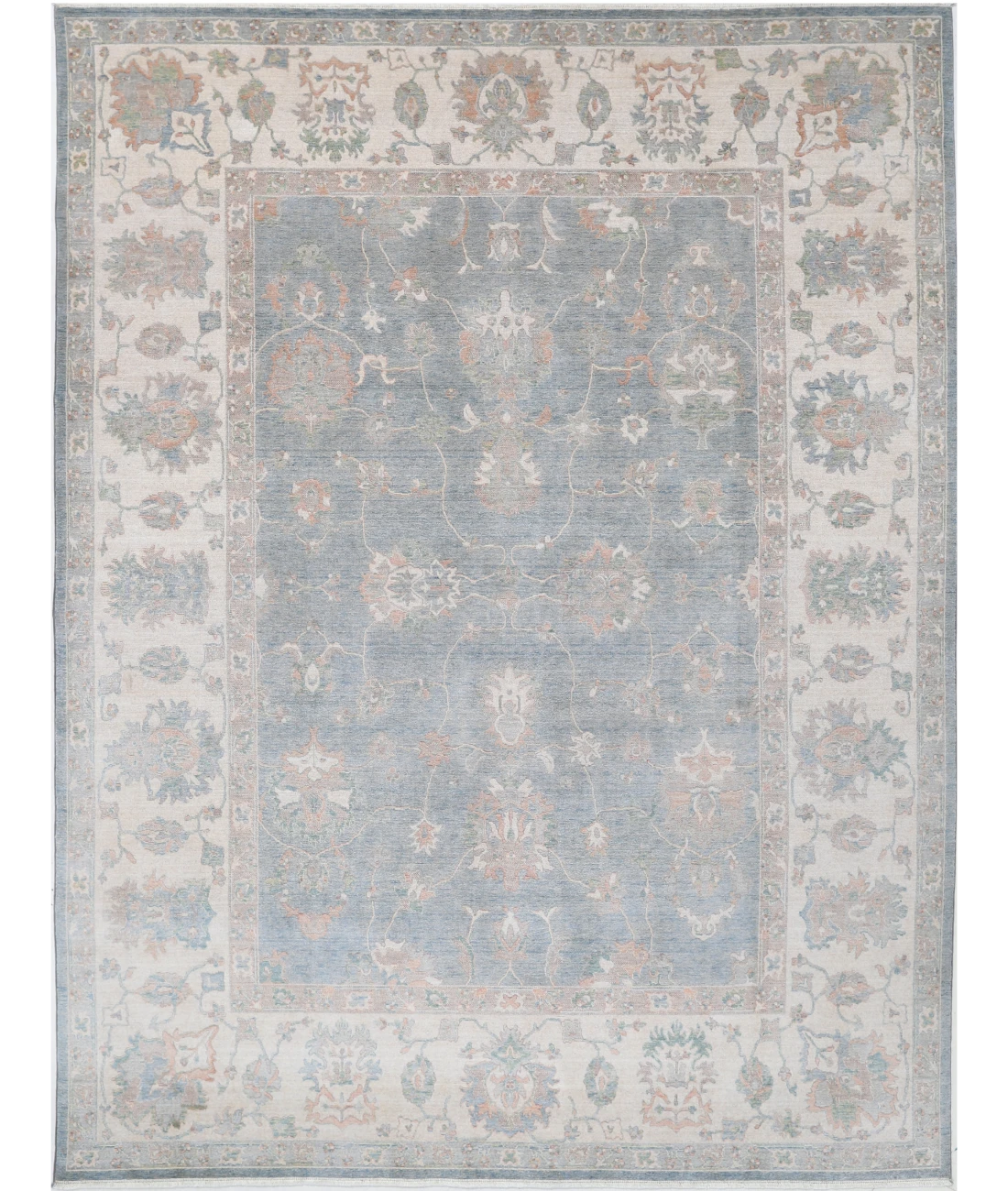 Power Loomed Lily Wool Rug 8' 10" X 11' 11" 8' 10" X 11' 11" (269 X 363) / Grey / Ivory