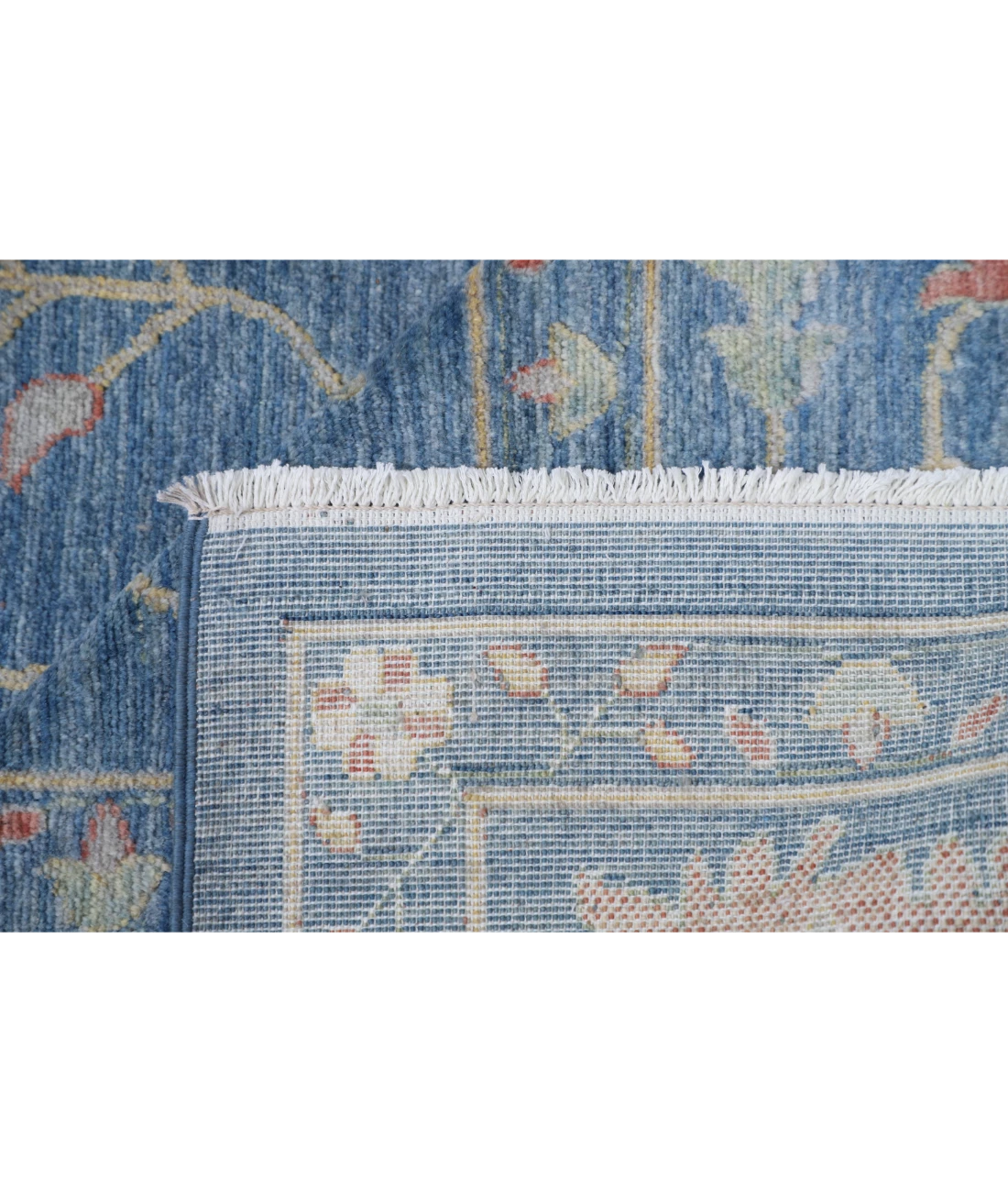 Power Loomed Lily Wool Rug 8' 10" X 11' 10" 8' 10" X 11' 10" (269 X 361) / Blue / Blue
