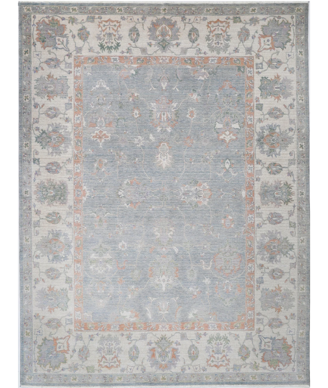 Power Loomed Lily Wool Rug 8' 10" X 11' 11" 8' 10" X 11' 11" (269 X 363) / Grey / Ivory