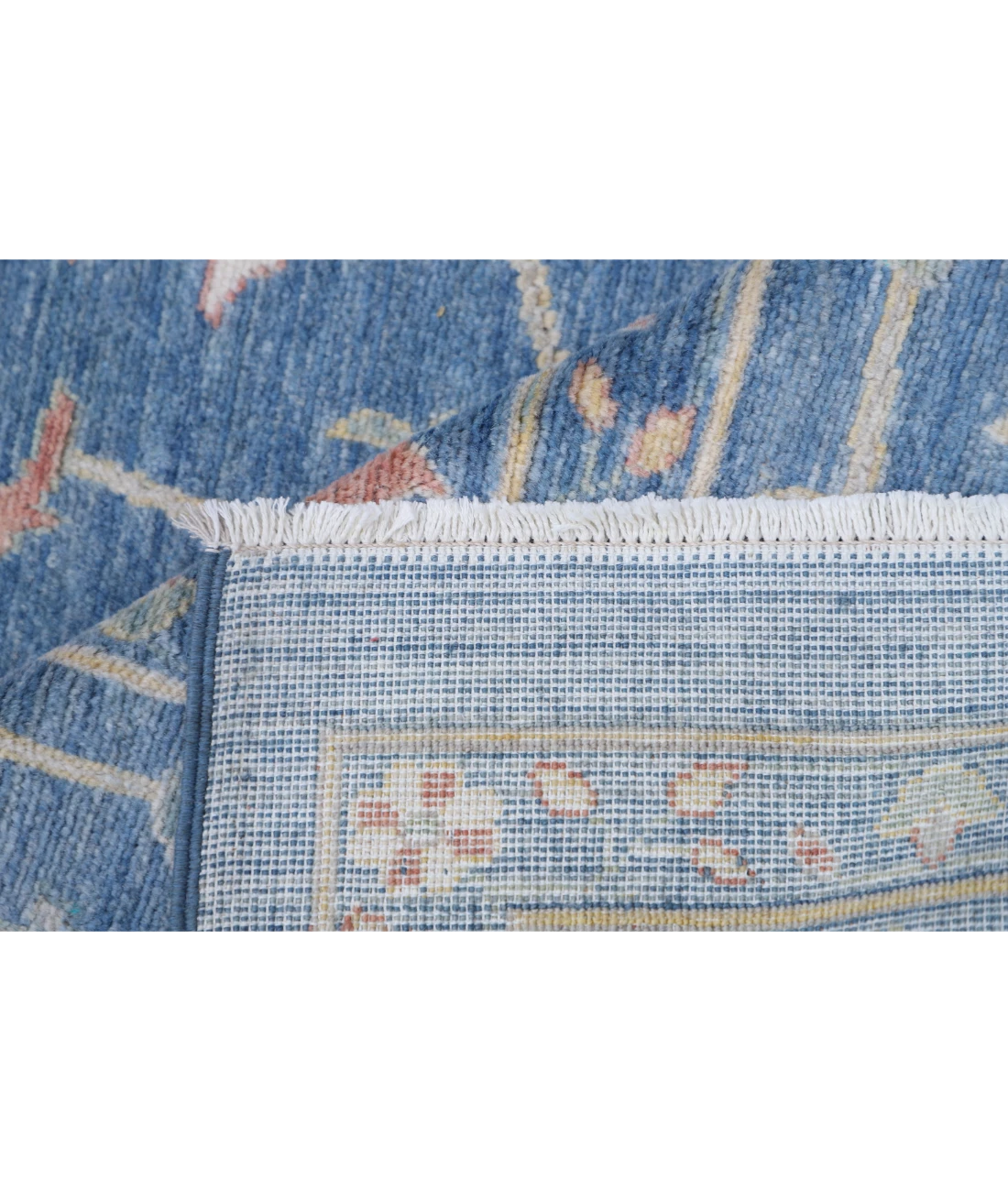 Power Loomed Lily Wool Rug 8' 1" X 9' 10" 8' 1" X 9' 10" (246 X 300) / Blue / Blue