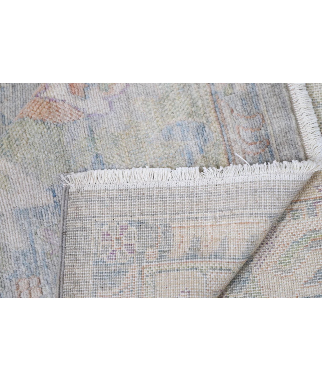 Power Loomed Lily Wool Rug 8' 10" X 11' 11" 8' 10" X 11' 11" (269 X 363) / Grey / Green