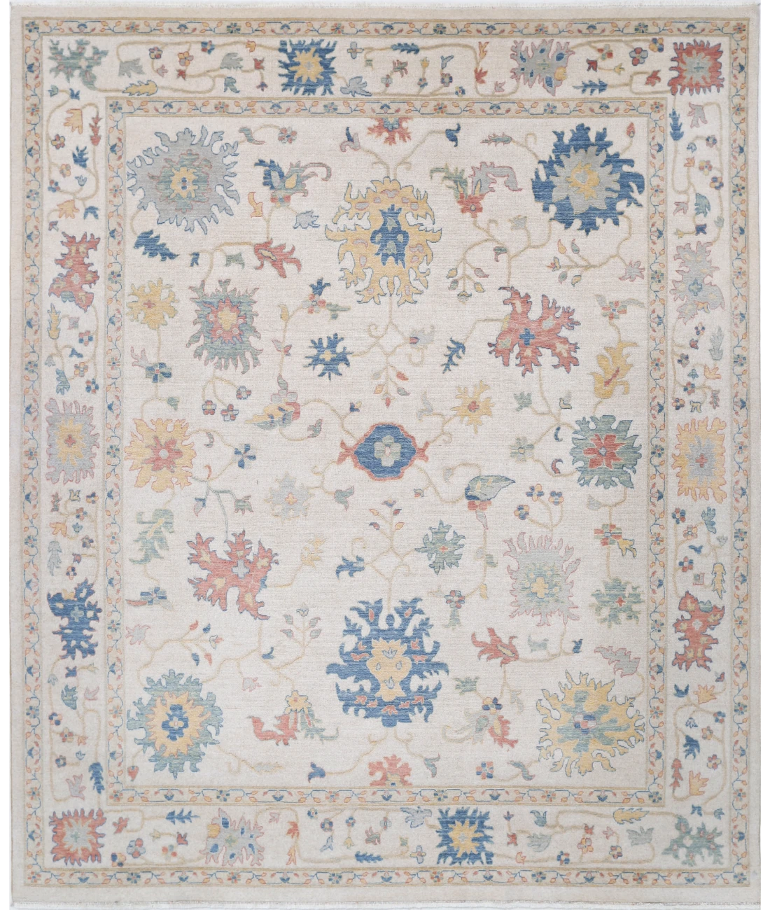 Power Loomed Lily Wool Rug 8' 1" X 9' 10" 8' 1" X 9' 10" (246 X 300) / Ivory / Ivory