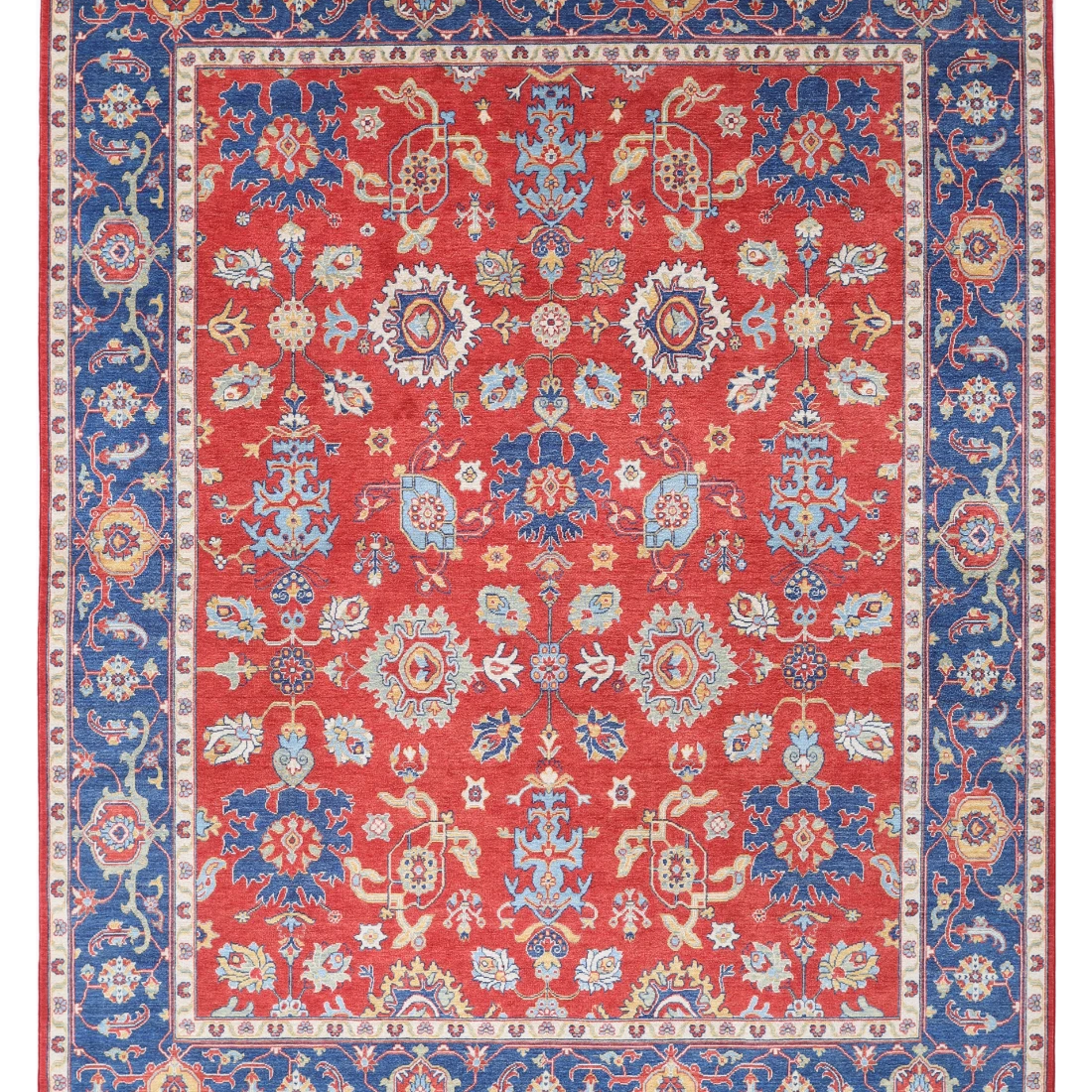 Power Loomed Mahal Wool Rug 7' 10" X 10' 1"