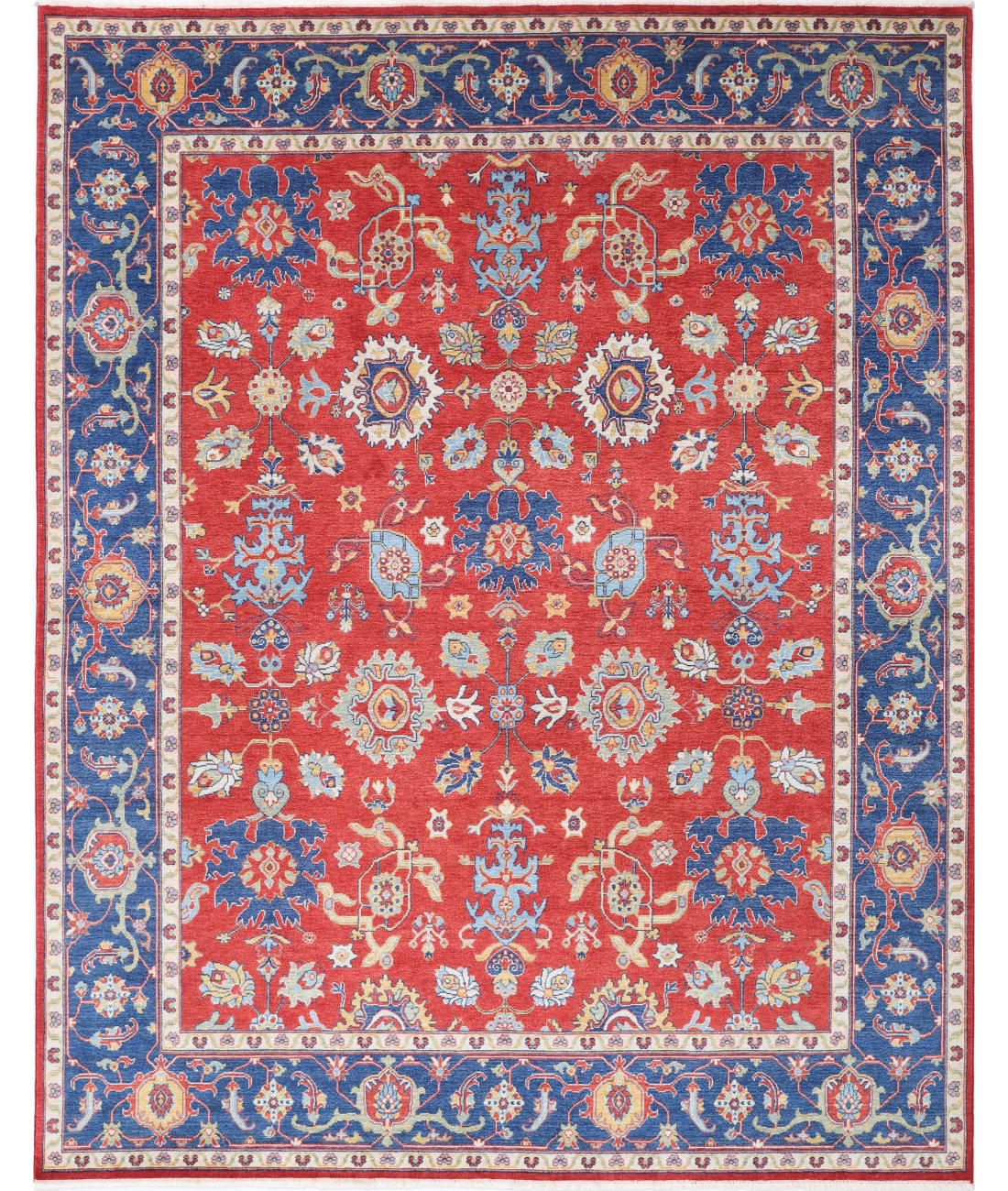 Power Loomed Mahal Wool Rug 7' 10" X 10' 1"
