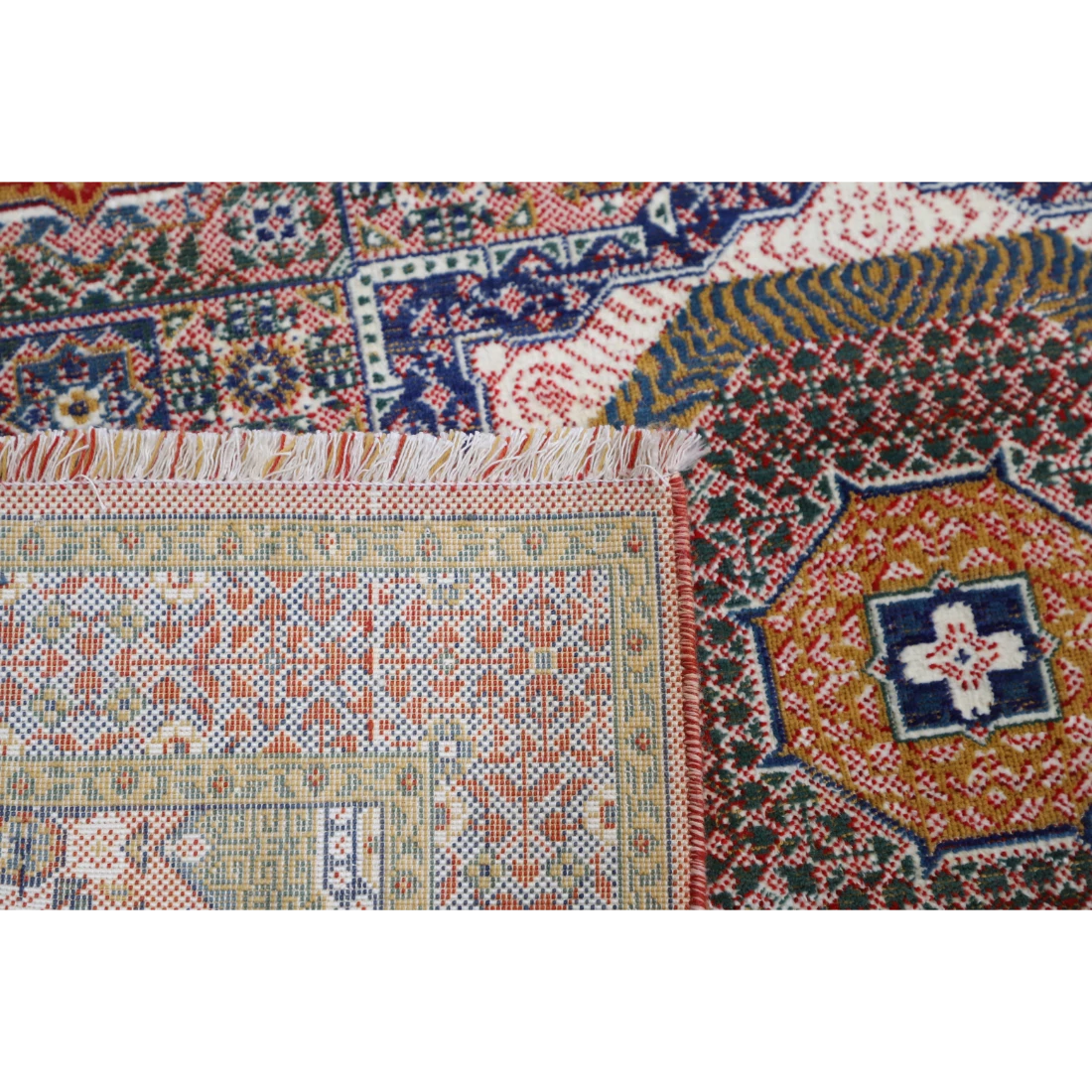 Power Loomed Mamluk Wool Rug - 2'11" × 31'2"