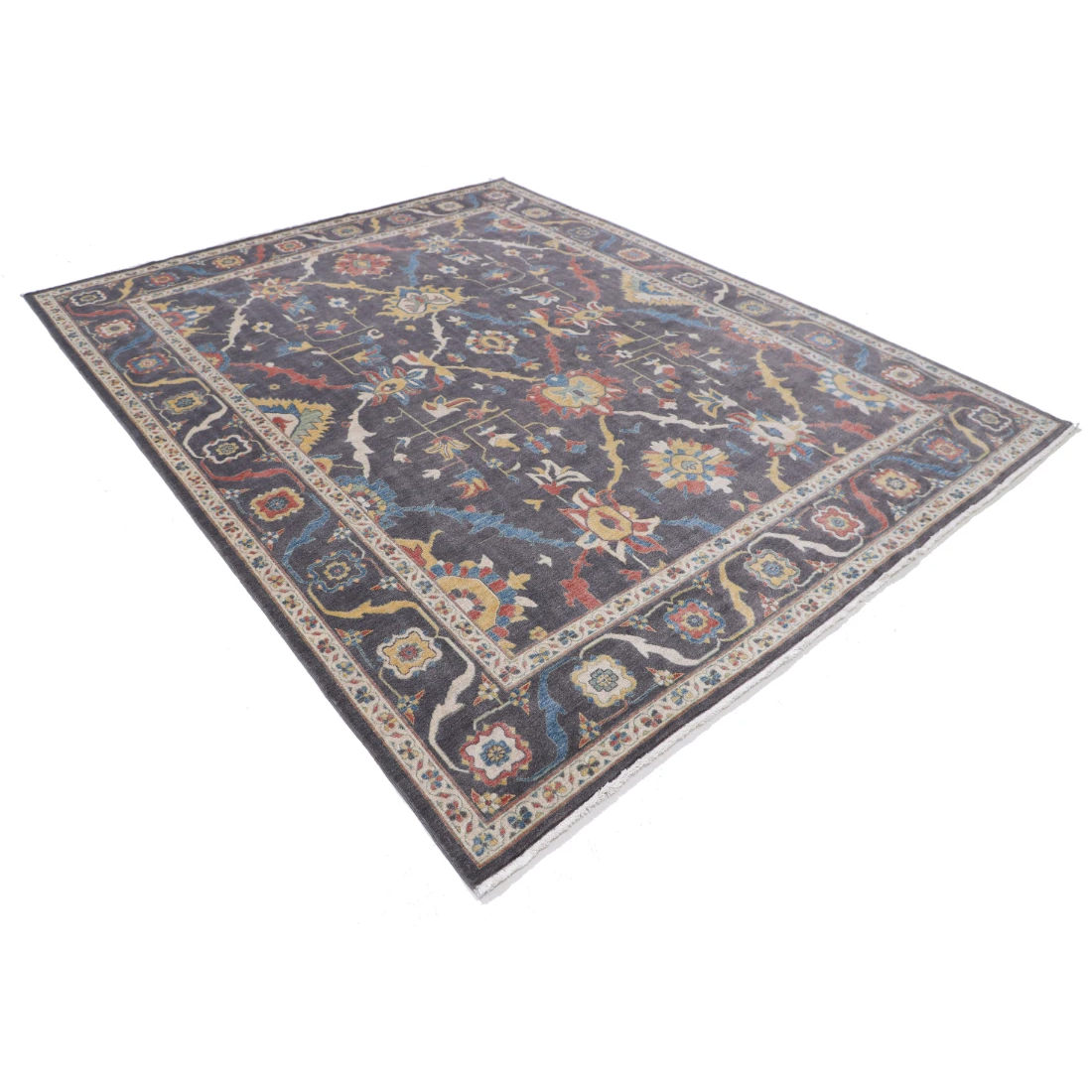 Power Loomed Pasha Wool Rug 7' 11" X 9' 11"
