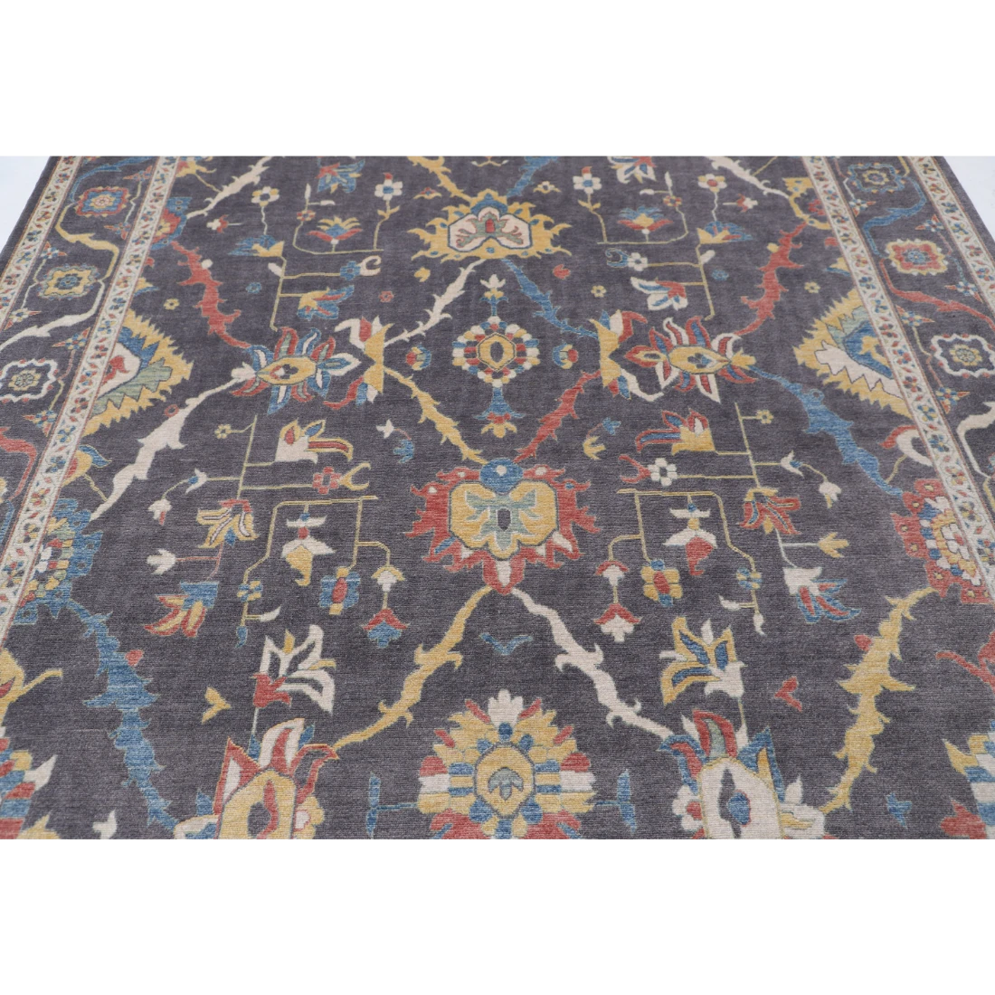 Power Loomed Pasha Wool Rug 7' 11" X 9' 11"