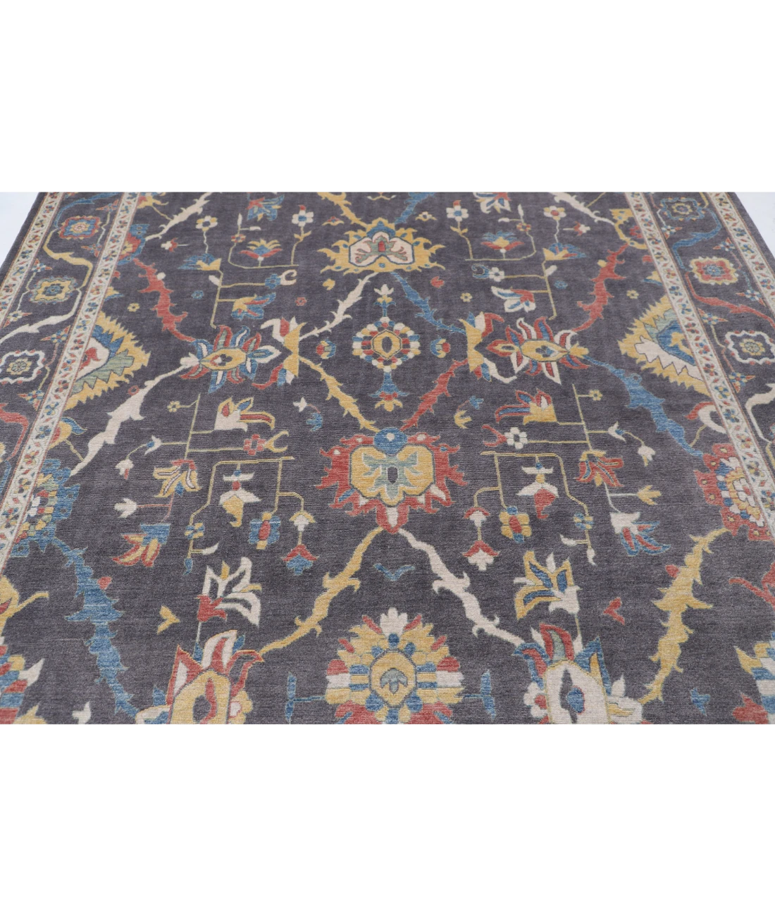 Power Loomed Pasha Wool Rug 7' 11" X 9' 11"