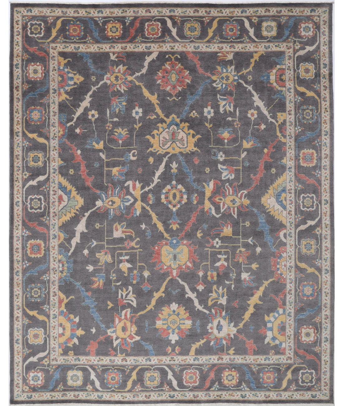 Power Loomed Pasha Wool Rug 7' 11" X 9' 11"