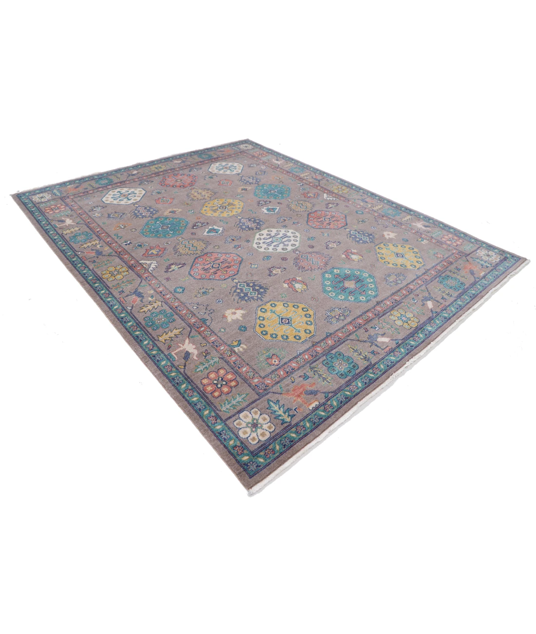 Power Loomed Pasha Wool Rug 7' 11" X 10' 0"
