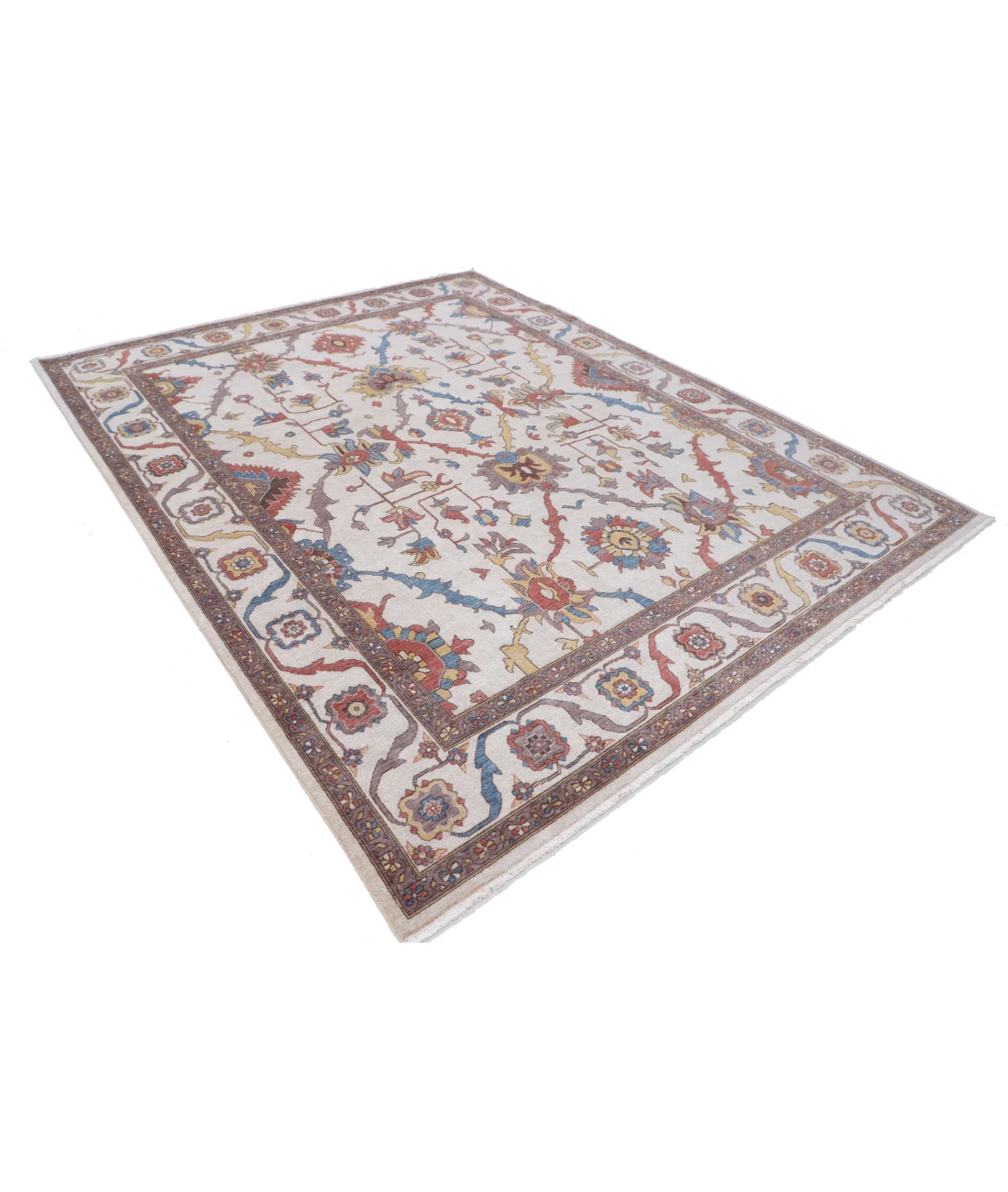 Power Loomed Pasha Wool Rug 7' 10" X 9' 11"