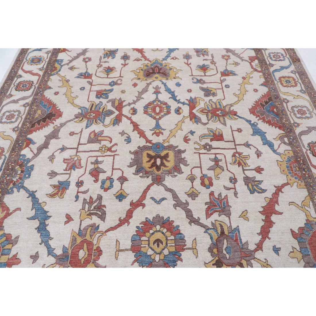 Power Loomed Pasha Wool Rug 7' 10" X 9' 11"
