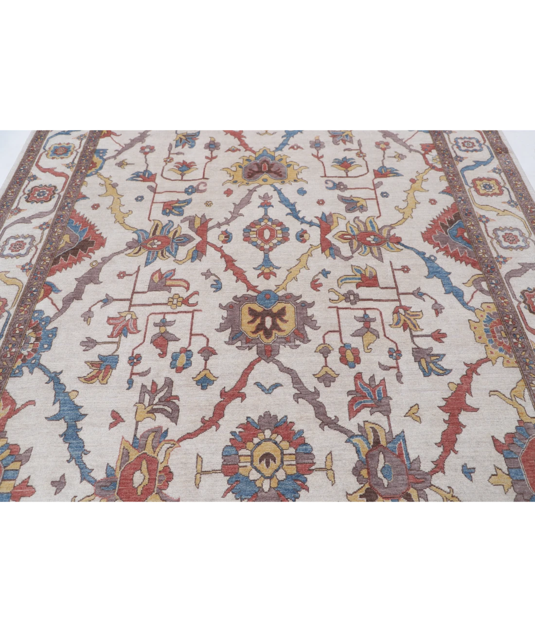Power Loomed Pasha Wool Rug 7' 10" X 9' 11"
