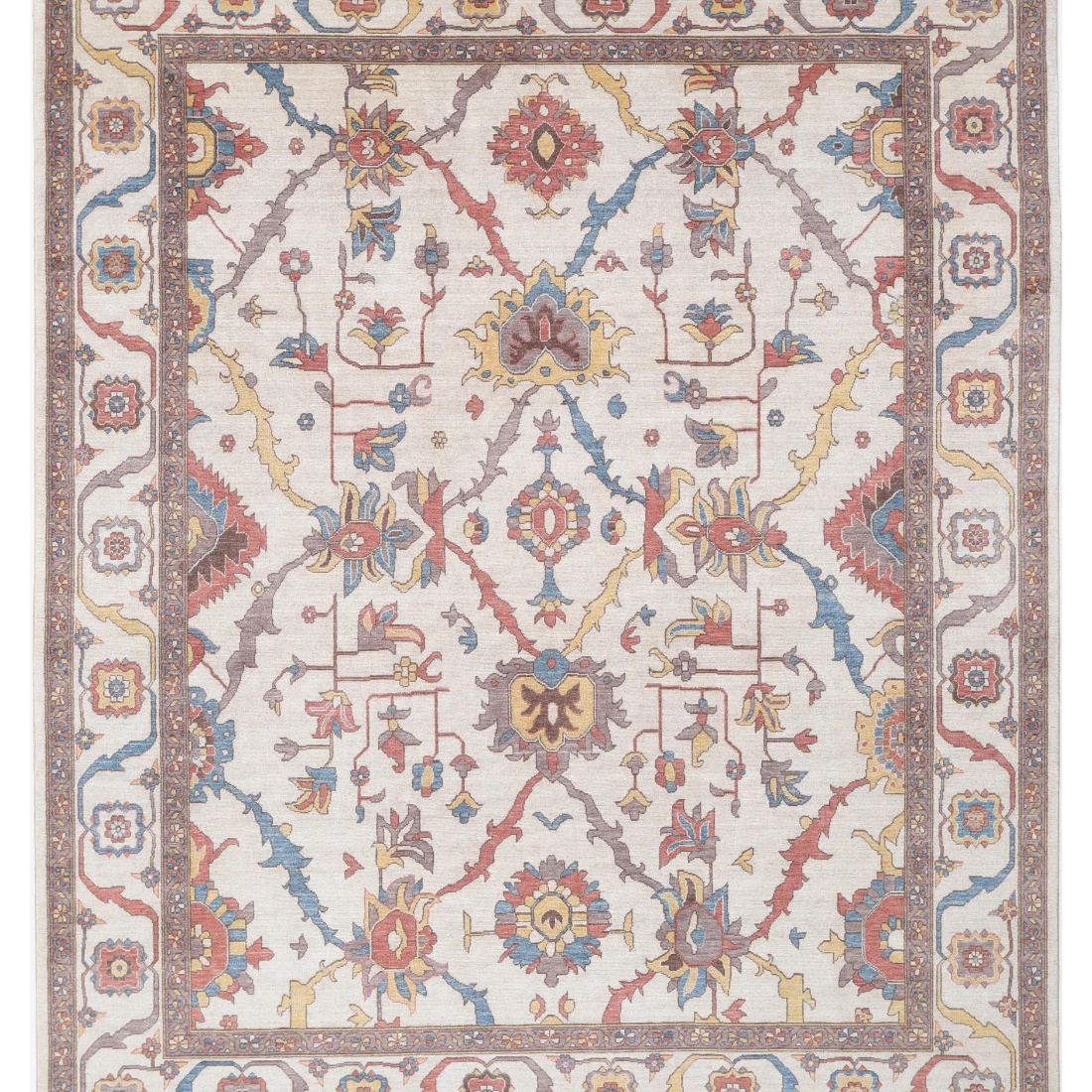 Power Loomed Pasha Wool Rug 7' 10" X 9' 11"