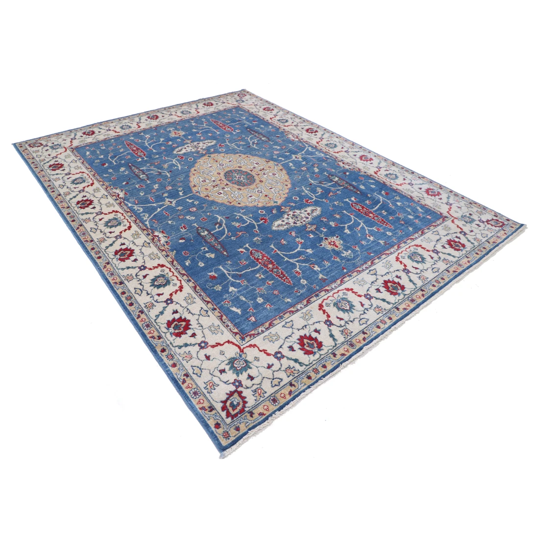 Power Loomed Pasha Wool Rug 7' 2" X 9' 5"