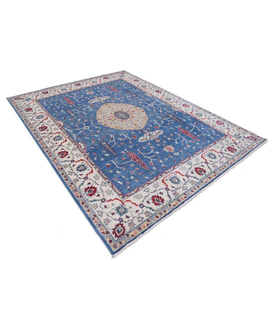 Power Loomed Pasha Wool Rug 7' 2" X 9' 5"