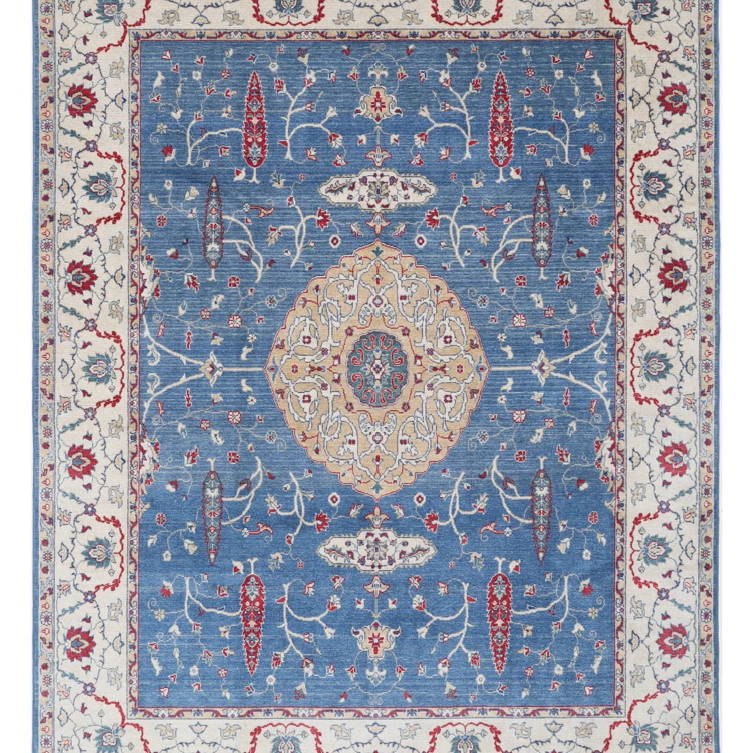 Power Loomed Pasha Wool Rug 7' 2" X 9' 5"