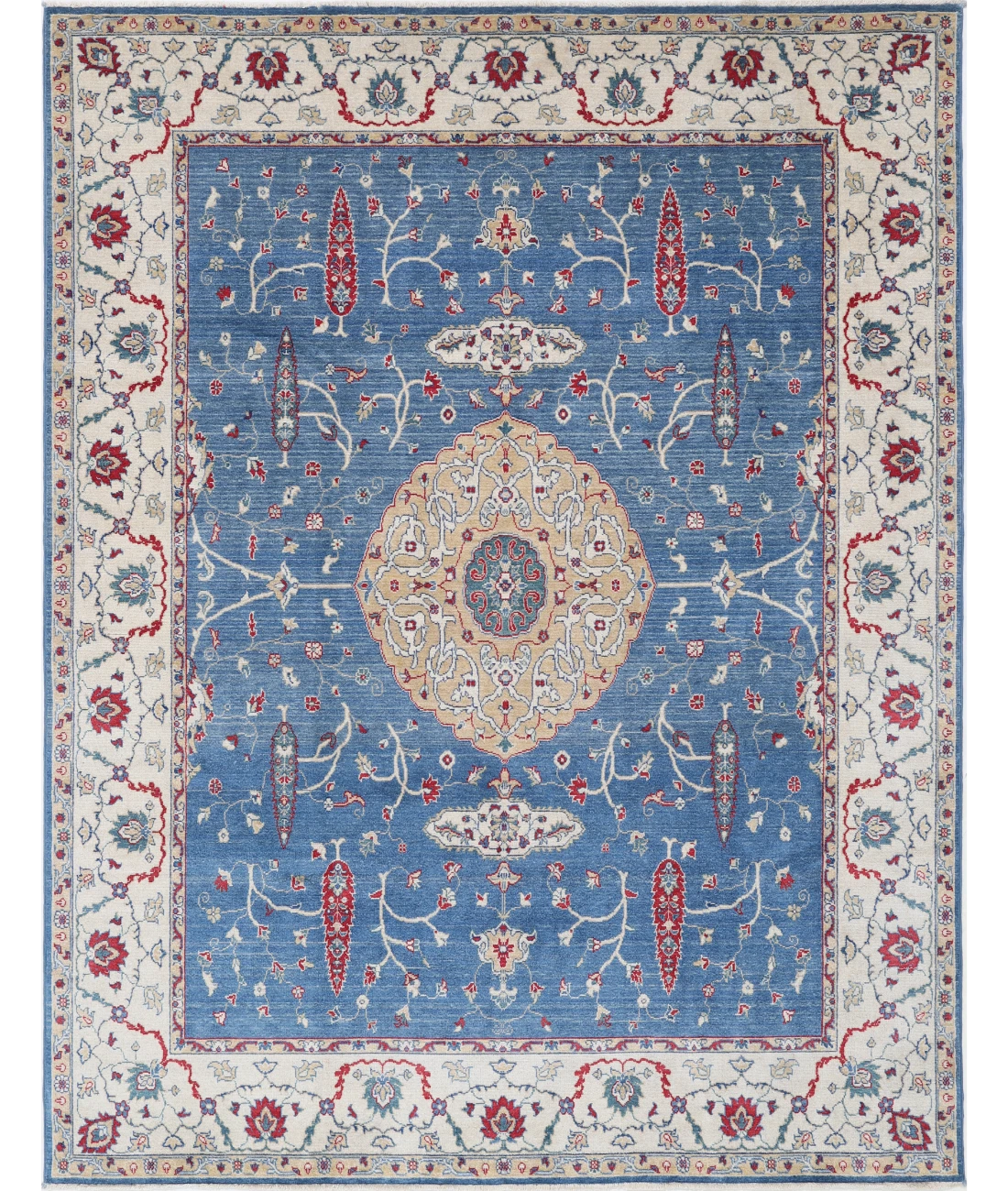 Power Loomed Pasha Wool Rug 7' 2" X 9' 5"