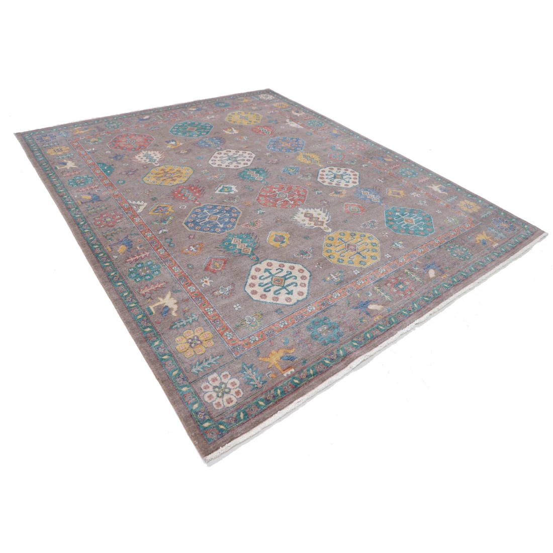 Power Loomed Pasha Wool Rug 7' 11" X 9' 11"