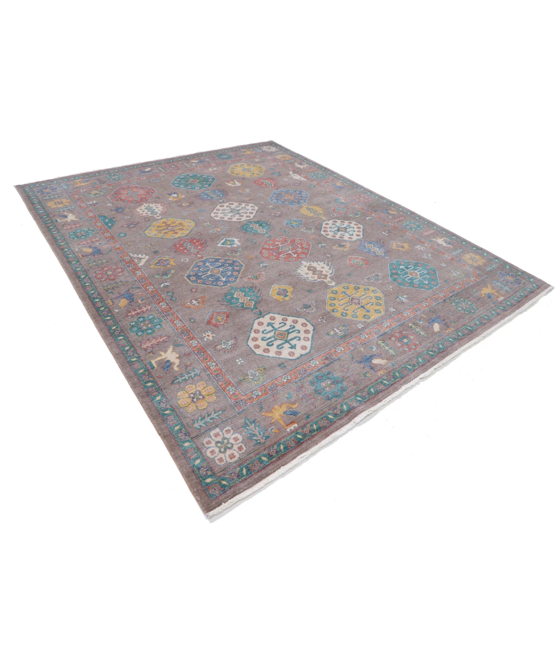 Power Loomed Pasha Wool Rug 7' 11" X 9' 11"