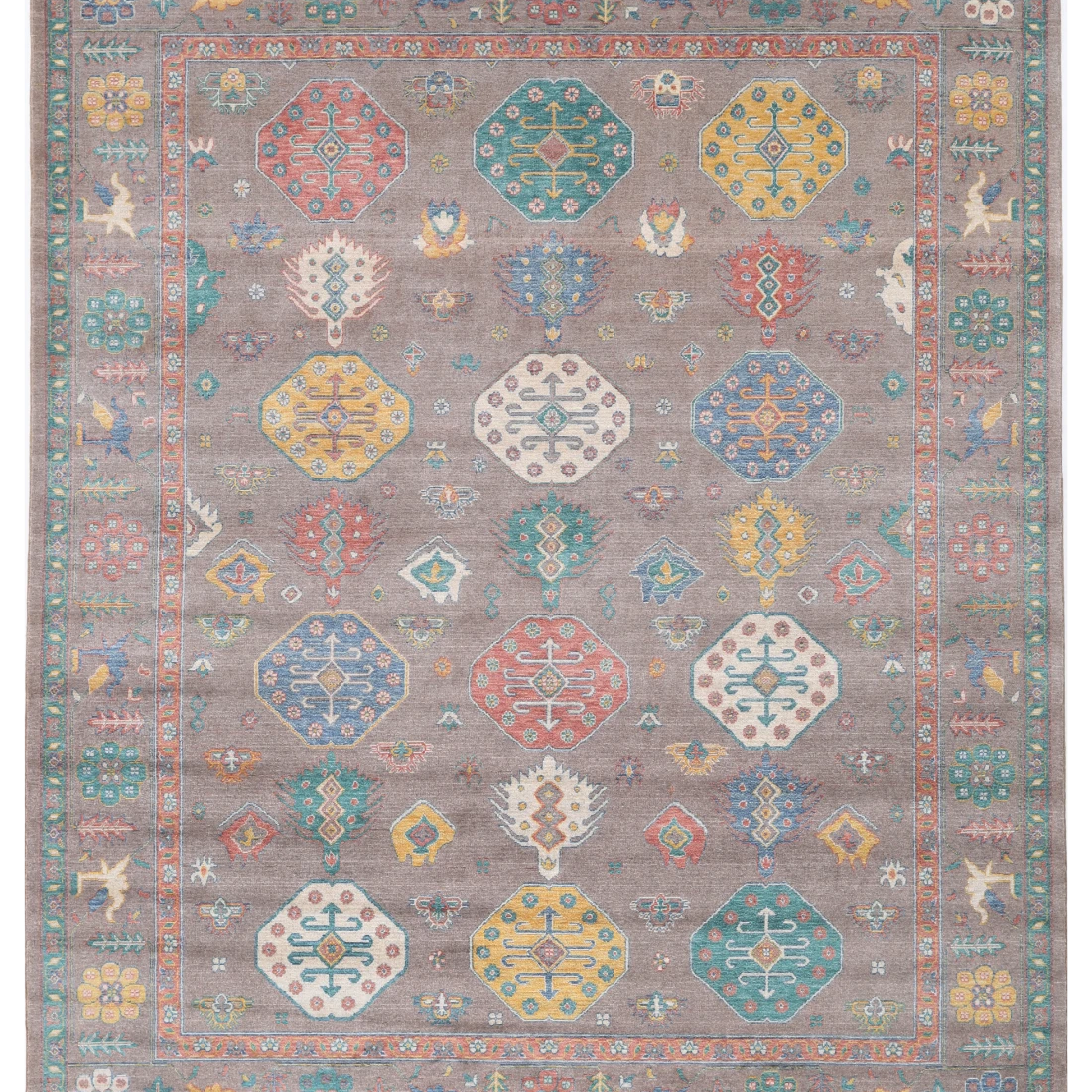Power Loomed Pasha Wool Rug 7' 11" X 9' 11"