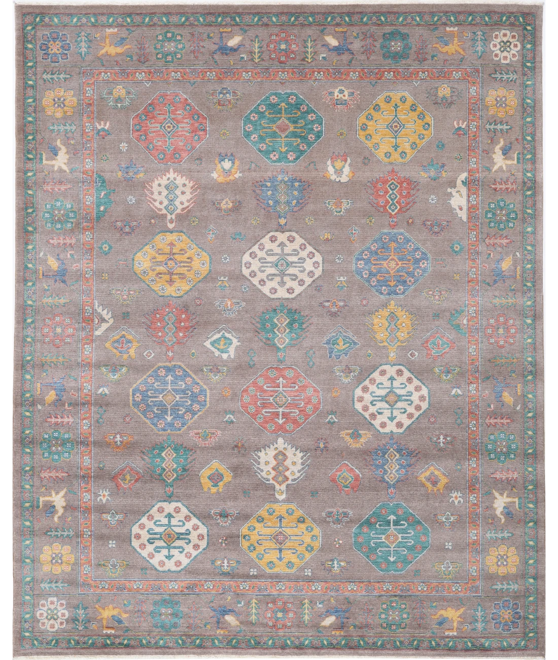 Power Loomed Pasha Wool Rug 7' 11" X 9' 11"