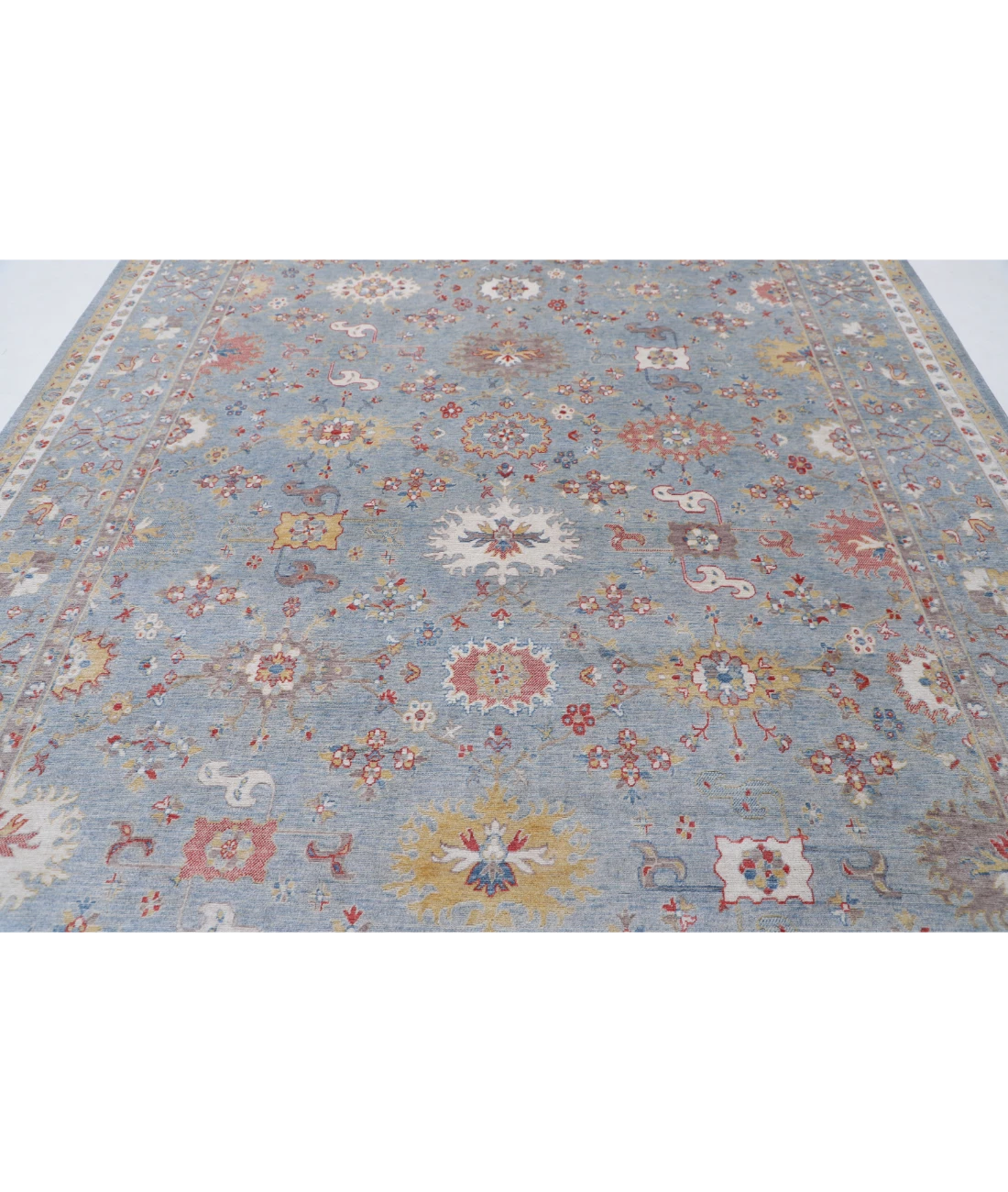 Power Loomed Pasha Wool Rug - 8'11" × 11'10"