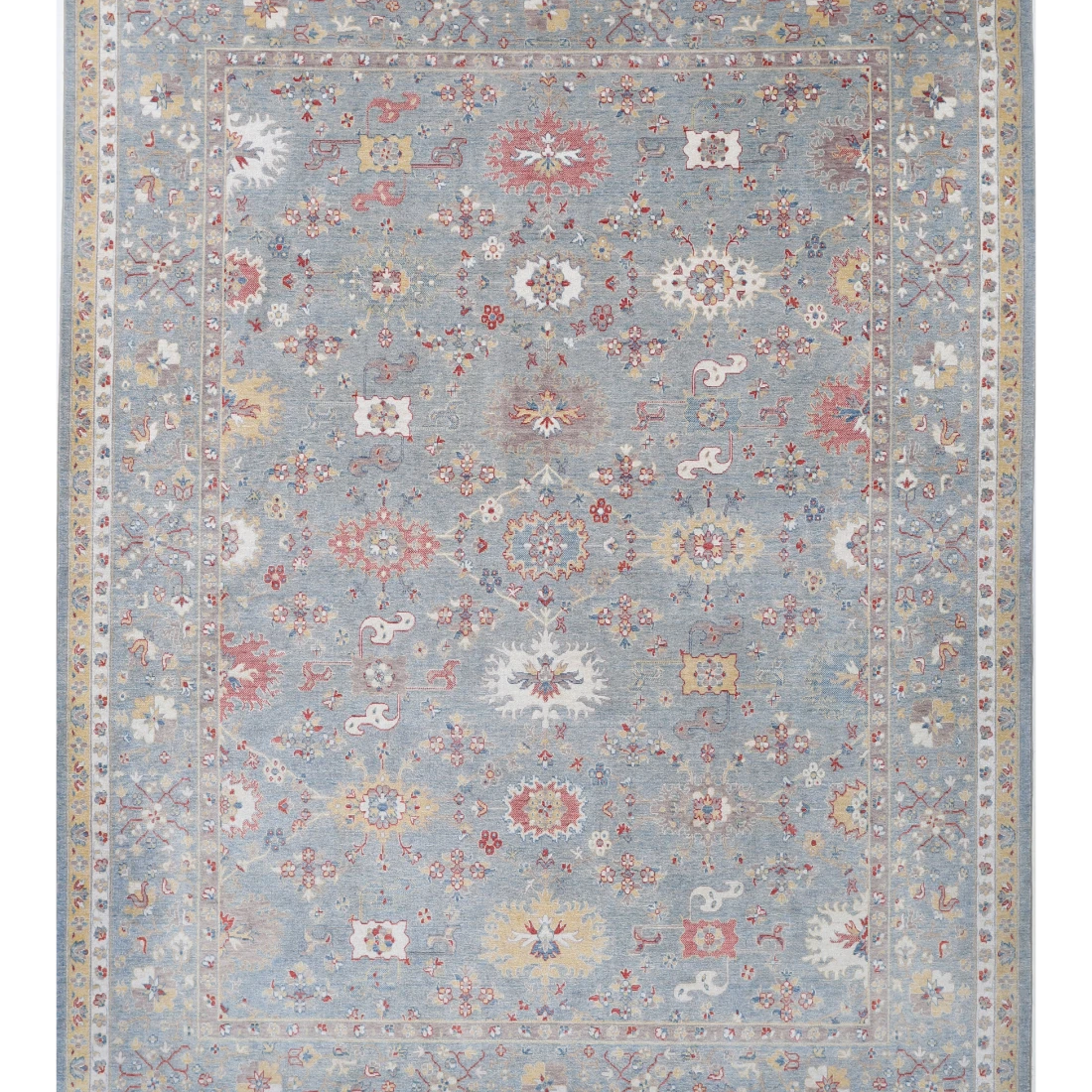 Power Loomed Pasha Wool Rug - 8'11" × 11'10"