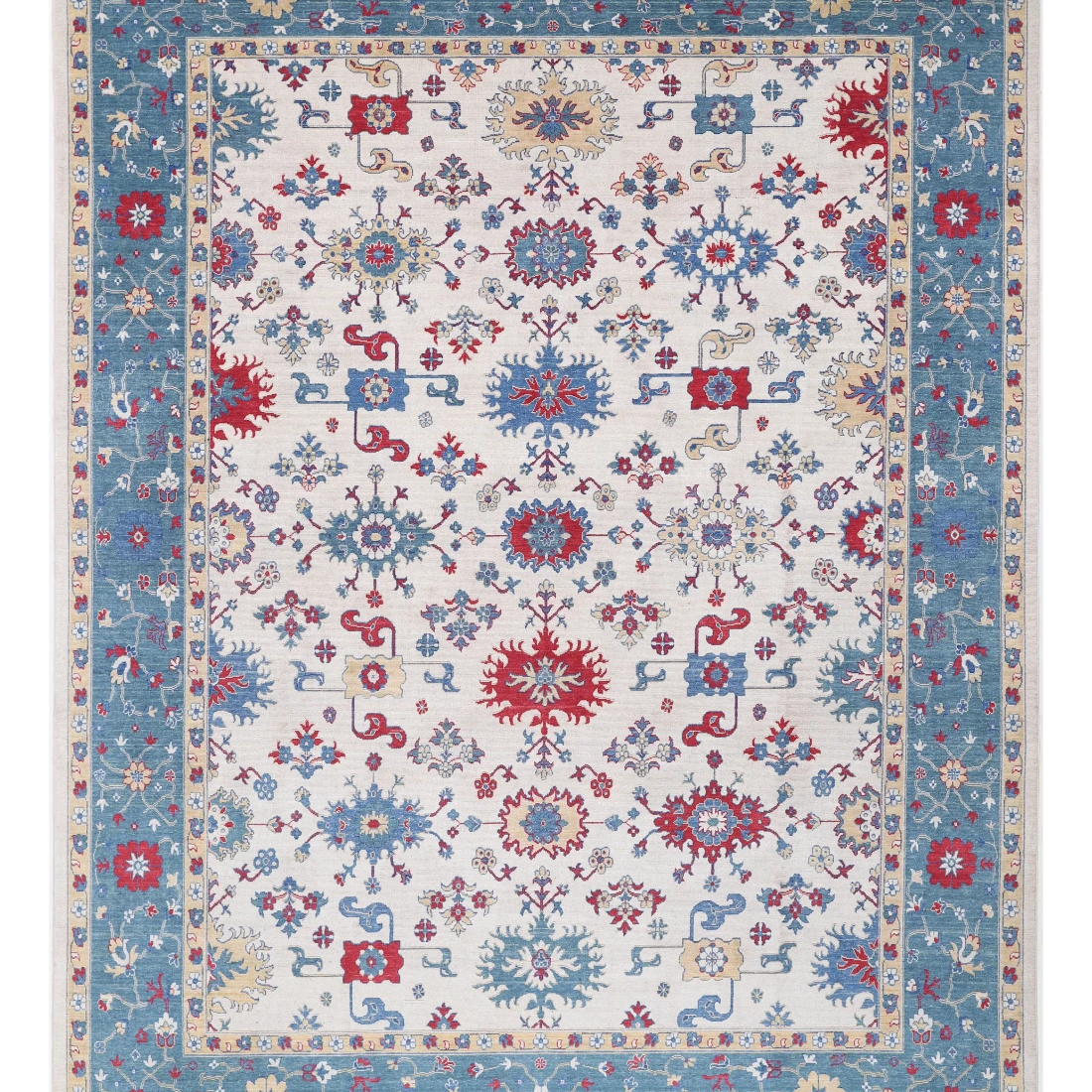 Power Loomed Pasha Wool Rug 9' 2" X 12' 0"