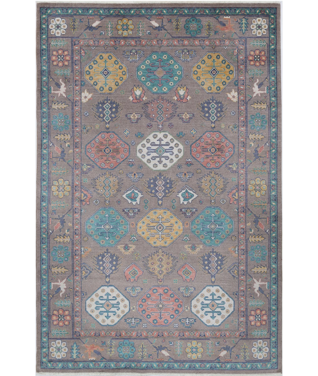 Power Loomed Pasha Wool Rug 6' 6" X 10' 0"