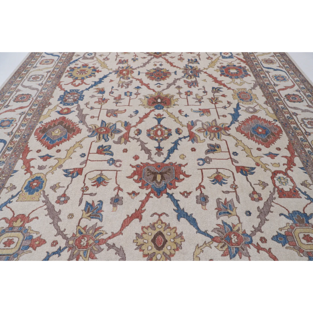 Power Loomed Pasha Wool Rug 9' 11" X 13' 9"