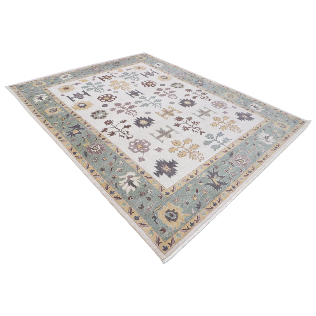 Power Loomed Pasha Wool Rug 7' 10" X 9' 10"