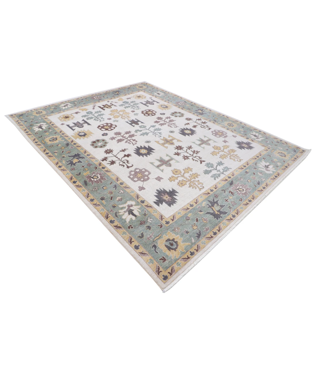 Power Loomed Pasha Wool Rug 7' 10" X 9' 10"